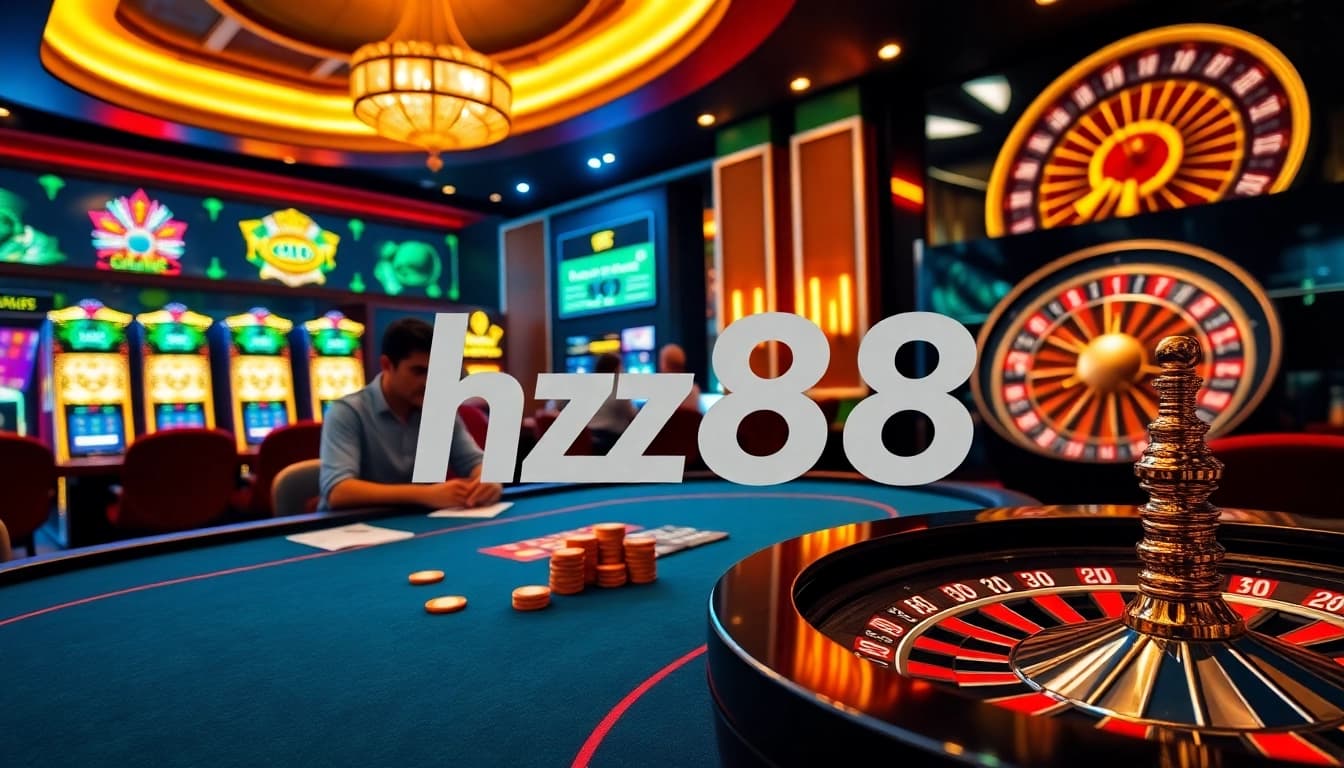 Experience the thrill of hz88 with vibrant casino games and exciting online interfaces.