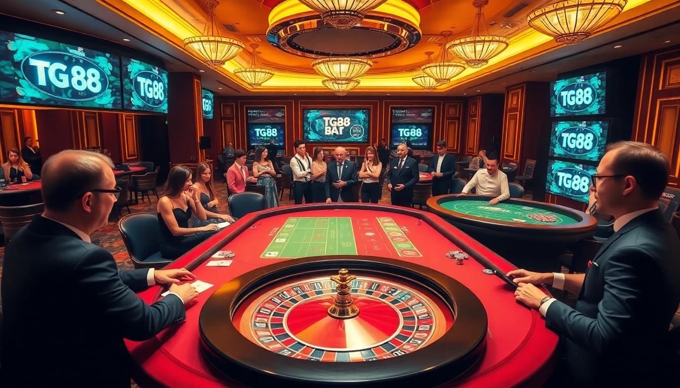 Experience the thrill of winning with TG 88 at luxurious casino tables and exciting gaming action.