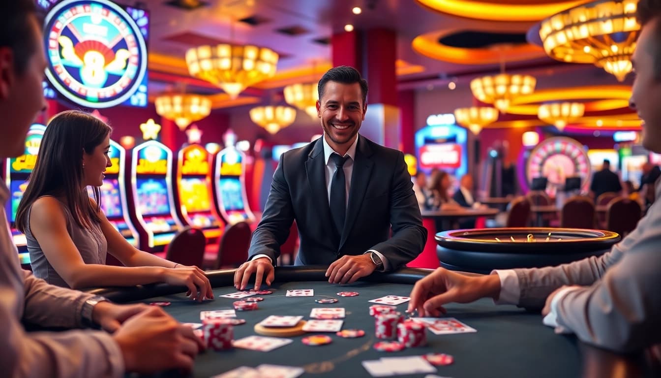 Experience the thrill of winning at 8LIVE casino with exciting poker games and slot machines.