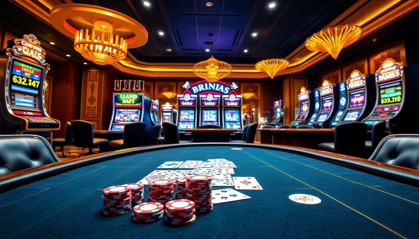 Experience thrilling poker action at ku88m.com with luxurious casino tables and polished decor.