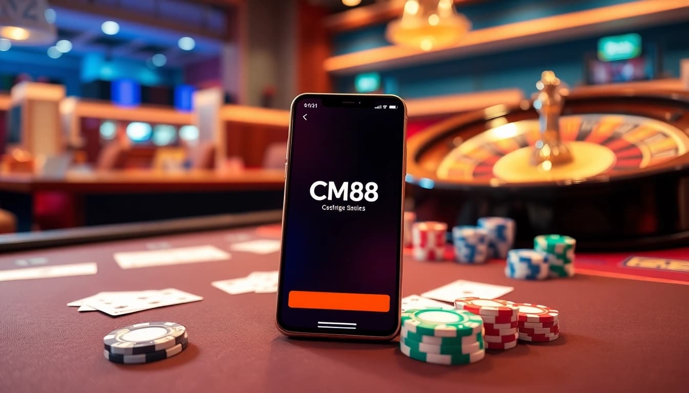 Experience the thrill of tải app cm88 mobile gambling with an elegant casino setting.