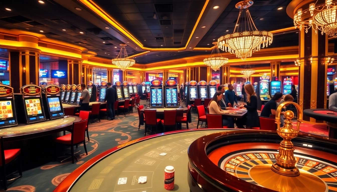 Loyal players enjoying high-definition action at https://luongsontv23.com/ with vibrant casino tables and chips.