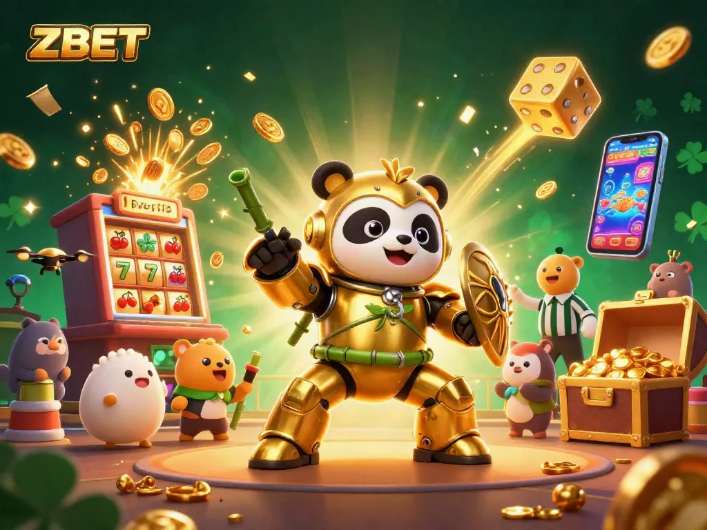 ZBET players engage in thrilling slot action amidst vibrant casino excitement and winning jackpots.