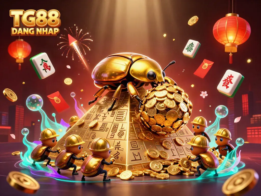Engage with TG88 DANG NHAP in an immersive casino world, featuring dynamic gaming elements and vibrant characters.