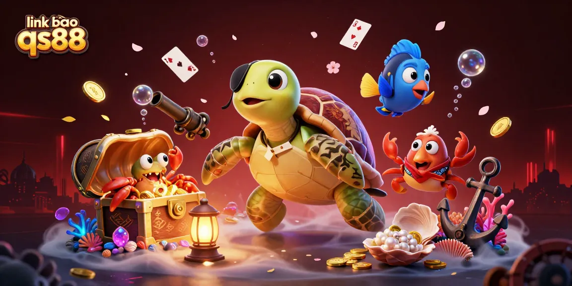 Engage in thrilling games with link vào qs88 featuring dynamic underwater treasure scene.
