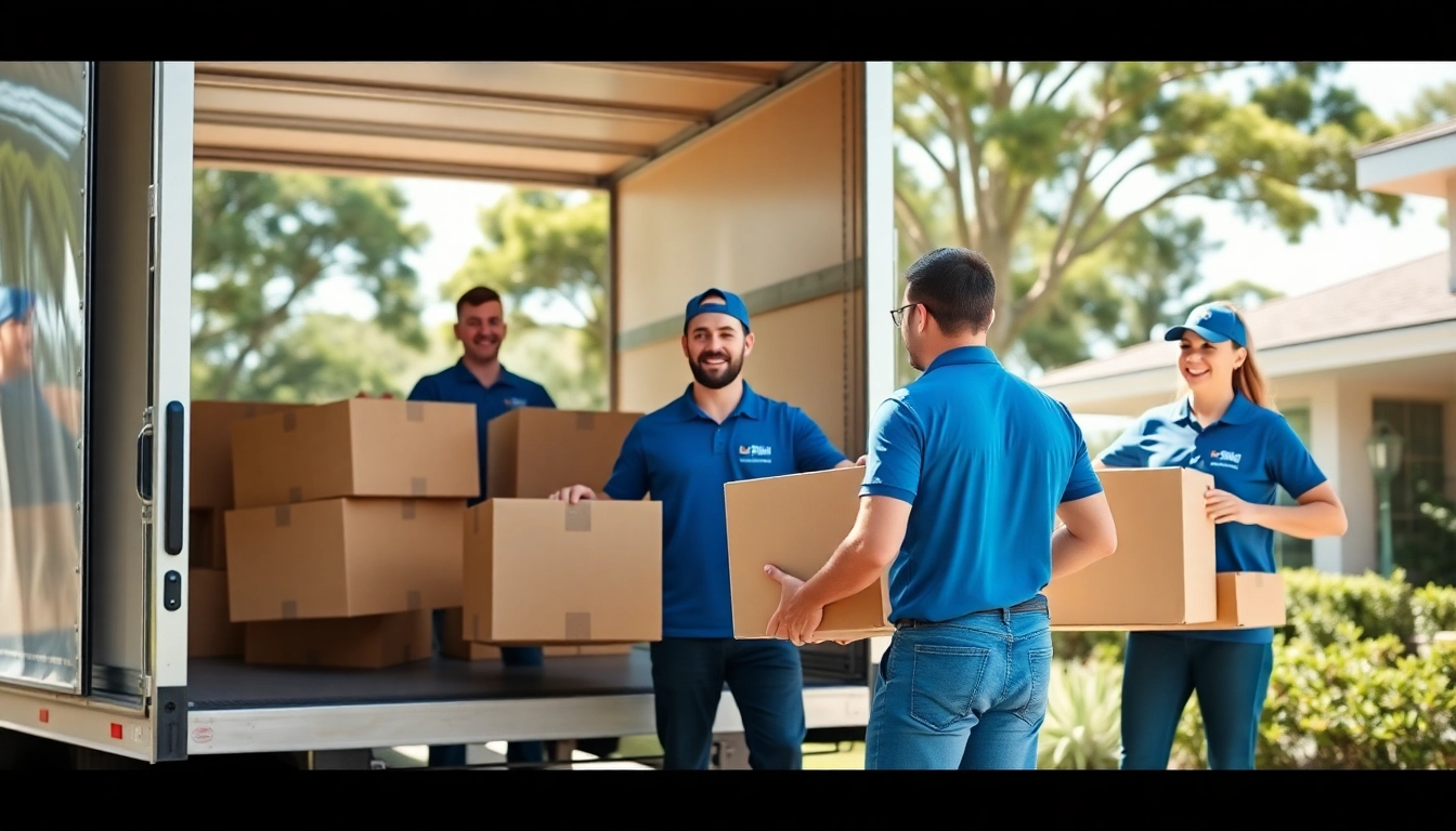 Movers Hilton Head Island SC helping a family relocate in a professional manner.
