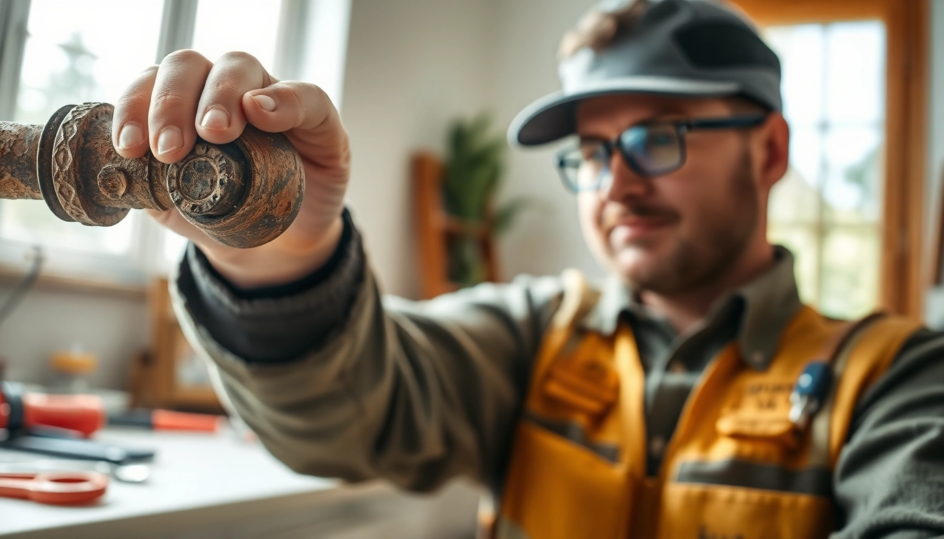Inspecting a lead water pipe in Toronto, highlighting the importance of Toronto lead water pipe replacement.