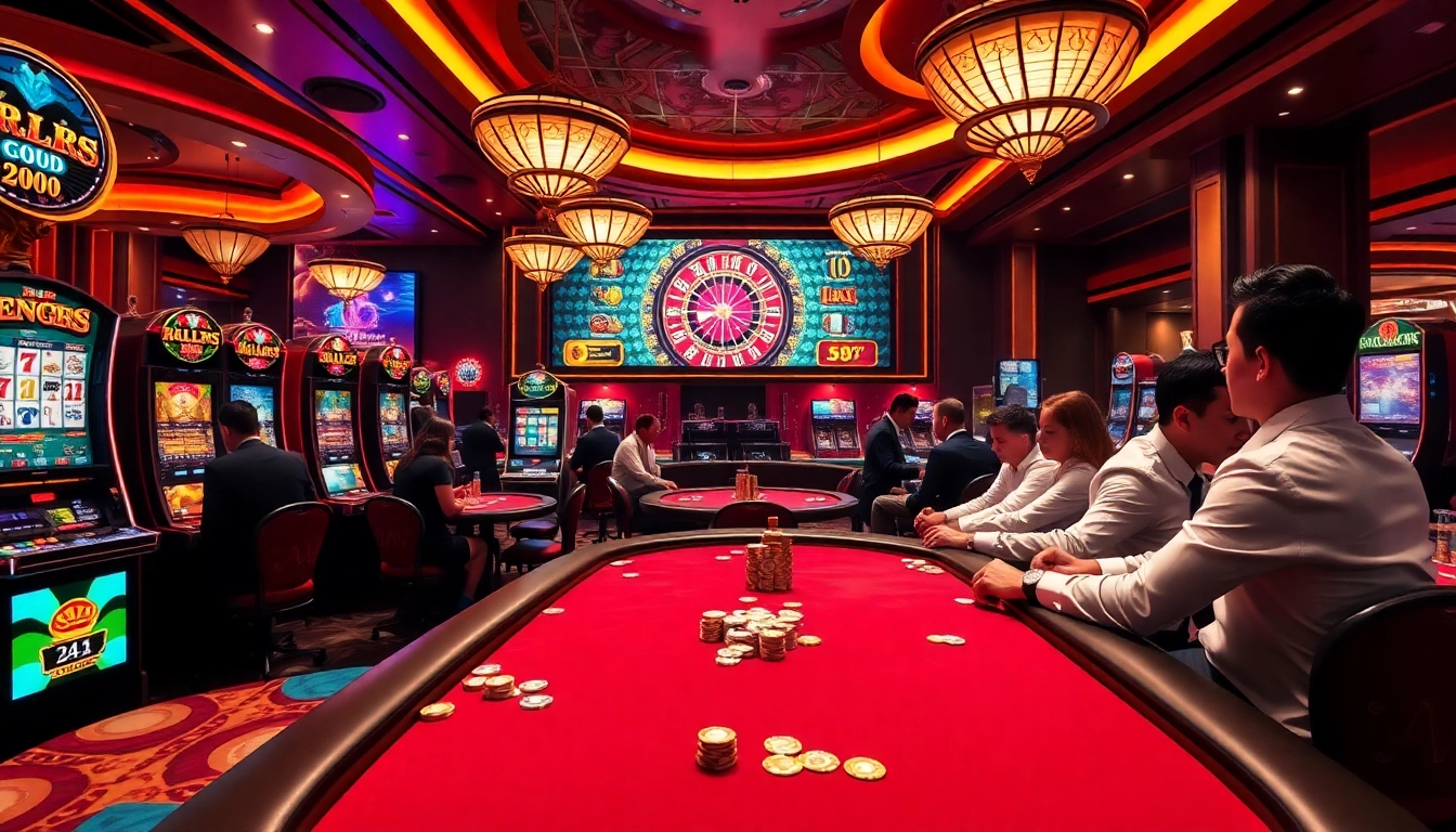 Engage in thrilling casino games at https://123win.to/ with exciting slot machines and vibrant poker tables.