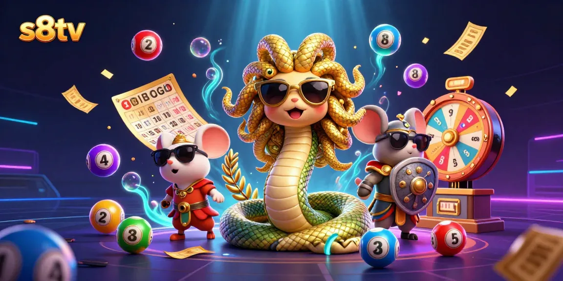 Spin and win with s8tv’s colorful lottery and vibrant prizes, capturing exciting moments of gaming.