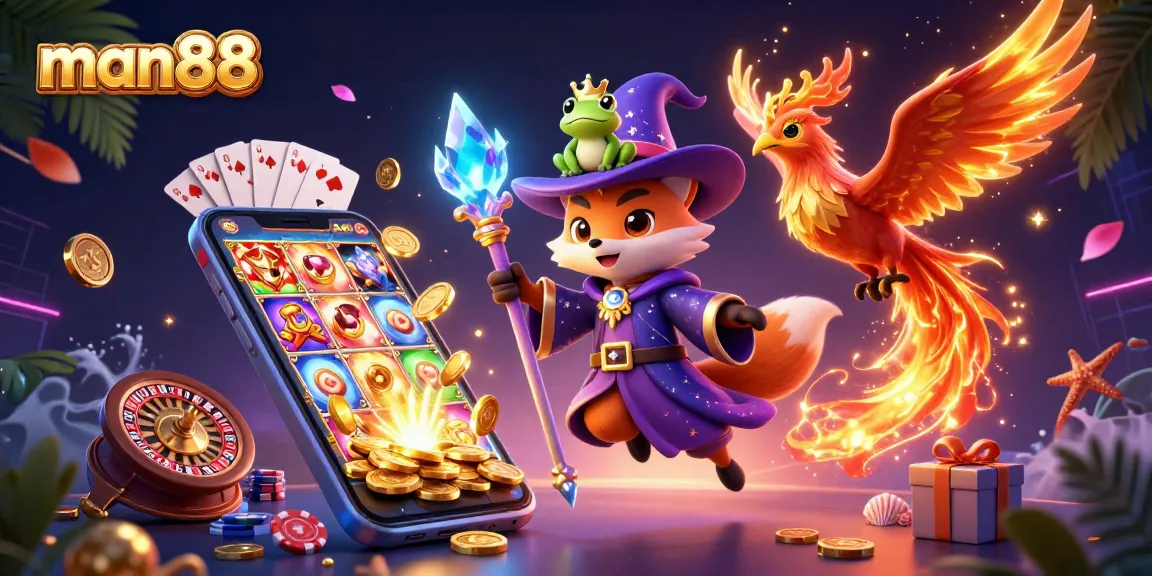 Win with man88 by exploring vibrant slot games and magical casino adventures!
