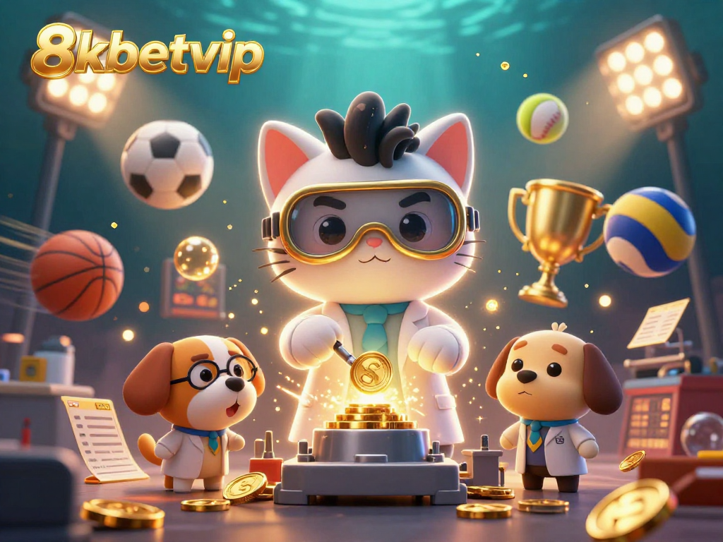 Experience the magic of 8kbetvip with dynamic sports action and a thrilling casino environment.