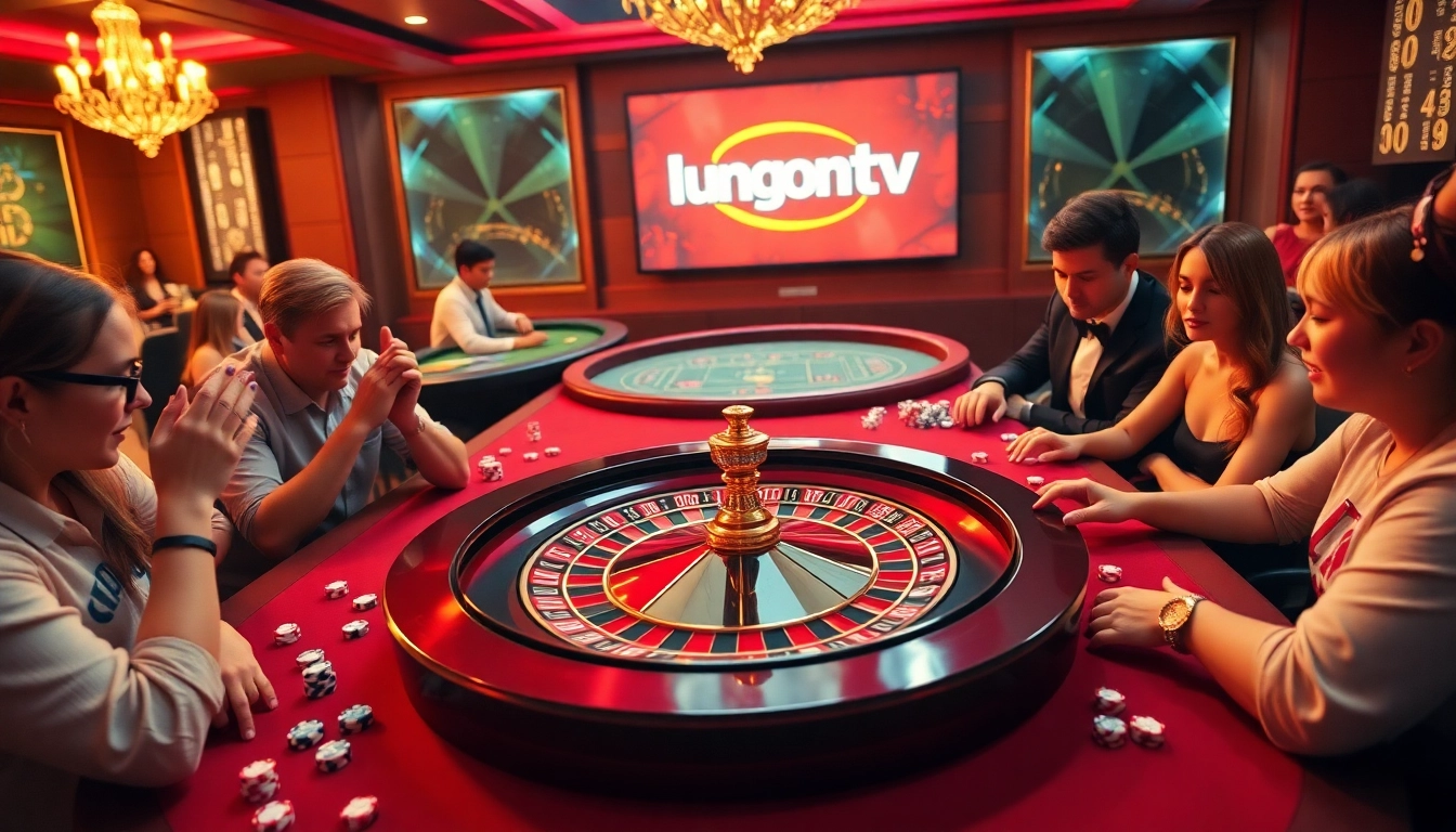 Experience the thrill of gambling on luongsontv with a vibrant casino scene featuring strategic play.