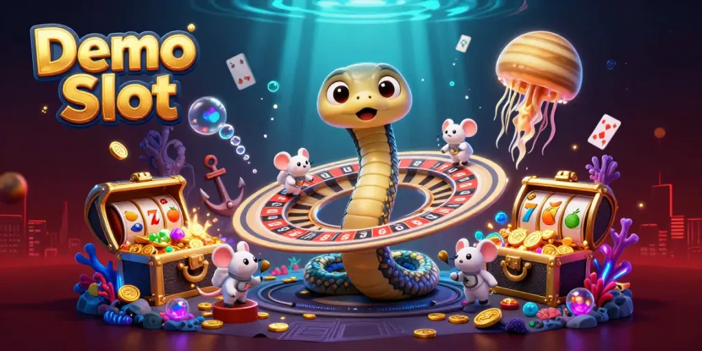 Try the exciting Demo Slot experience as astronauts bet on a cosmic roulette wheel.