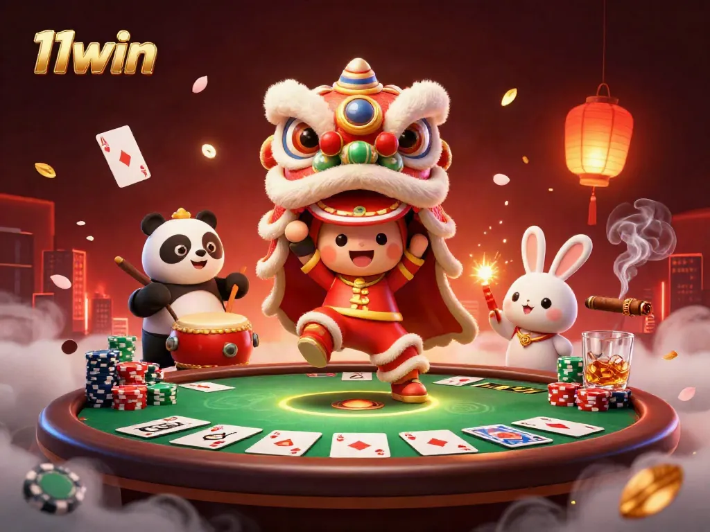 Engage in thrilling gaming adventures with 11win's vibrant casino atmosphere.