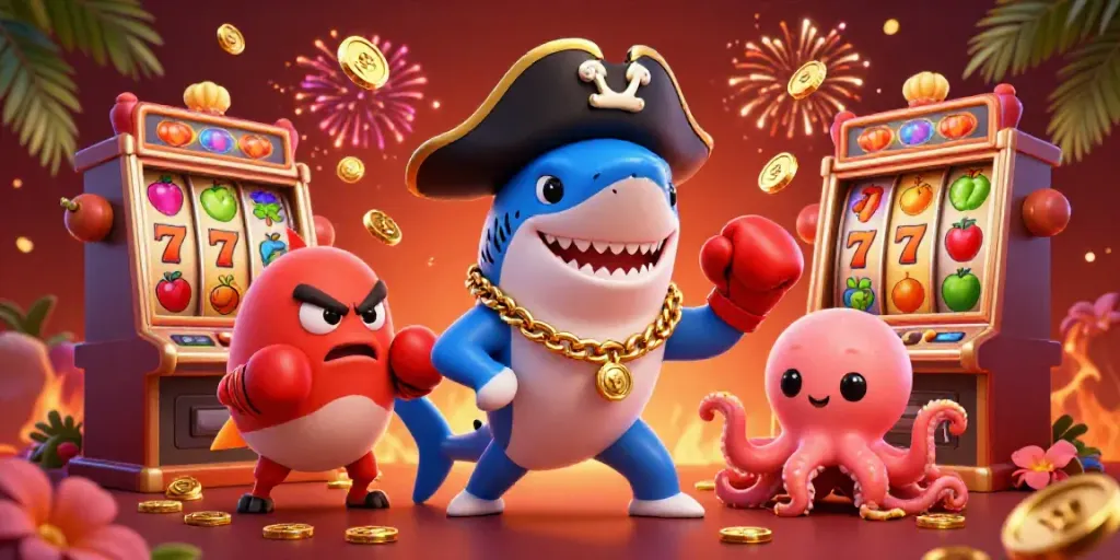 Experience thrilling action at trang chủ Z188 with vibrant gaming elements and cartoon characters.