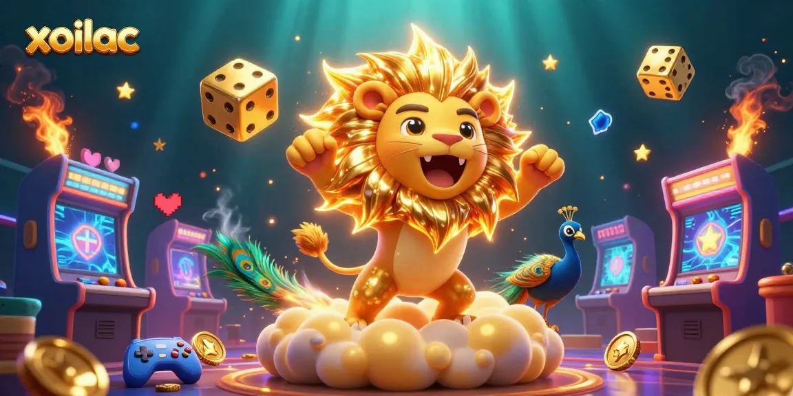 Engage with the vibrant xoilac casino world featuring energetic characters and dynamic gaming elements.