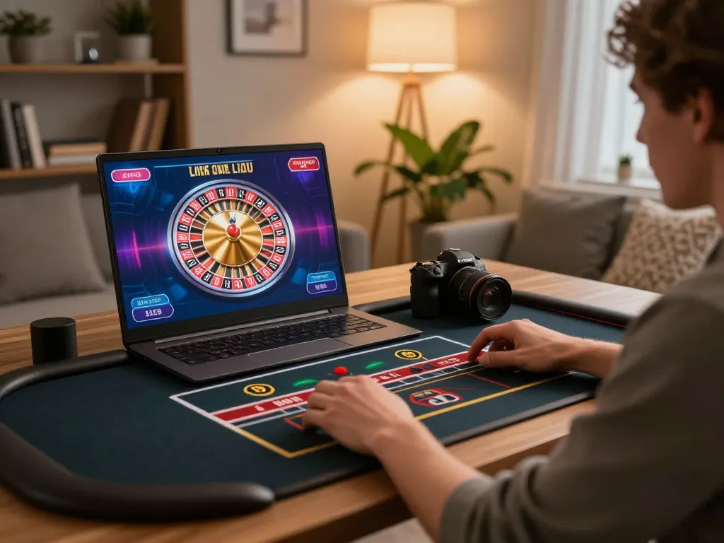Experience thrilling moments at Sky88 while betting on live roulette.
