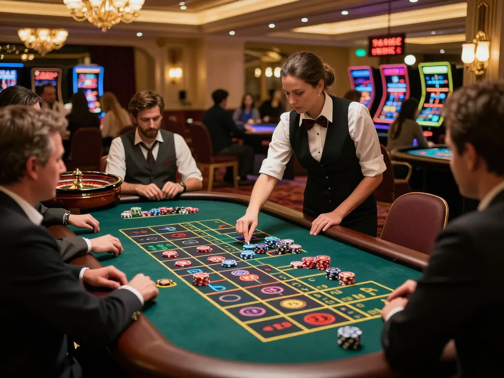 Players placing bets on the roulette table at SC88 casino, showcasing excitement and high stakes.
