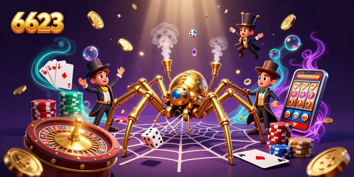 Experience the thrill of gambling at 6623 with dynamic games and stunning visuals.