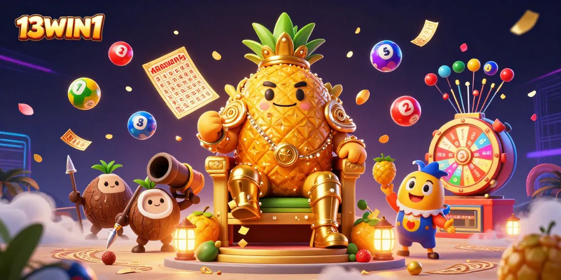 Experience thrilling betting adventures with 13WIN1's vibrant casino scene filled with excitement and rewards